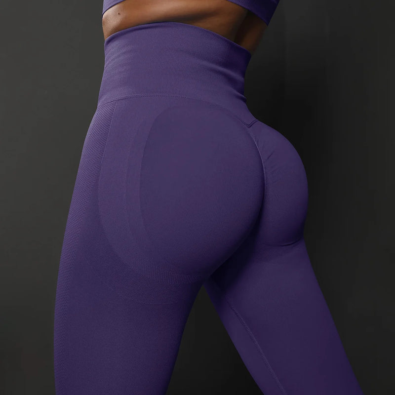 Cloud Hide Blue Yoga Pants SEXY Women Fitness Gym Sports Leggings Seamless Tights High Waist Female Trousers Workout Sportswear