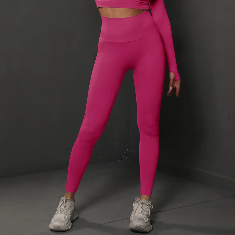 Cloud Hide Blue Yoga Pants SEXY Women Fitness Gym Sports Leggings Seamless Tights High Waist Female Trousers Workout Sportswear