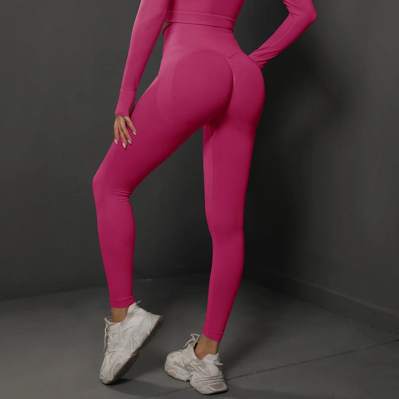 Cloud Hide Blue Yoga Pants SEXY Women Fitness Gym Sports Leggings Seamless Tights High Waist Female Trousers Workout Sportswear