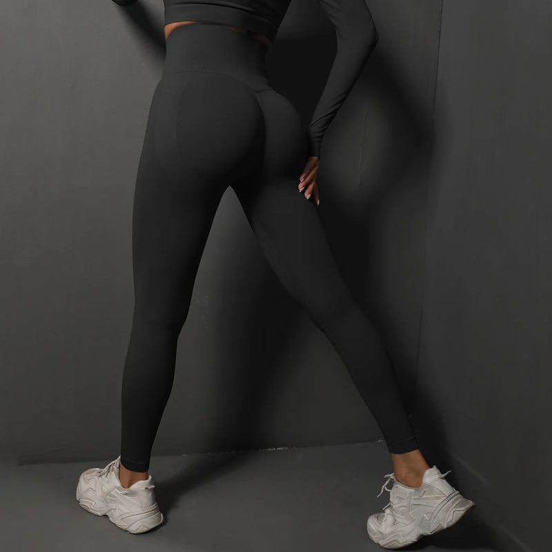 Cloud Hide Blue Yoga Pants SEXY Women Fitness Gym Sports Leggings Seamless Tights High Waist Female Trousers Workout Sportswear