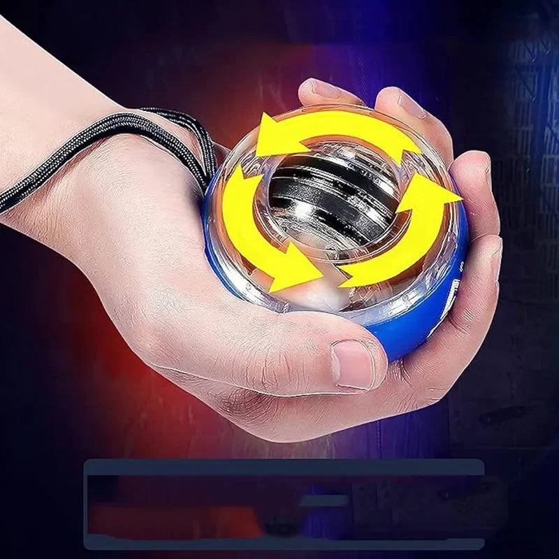 Auto Count Gyro Ball Wrist Power led Gyro Ball Wrist Power Ball for Forearm Gyro Wrist Exerciser Strengthen Arm gym workout