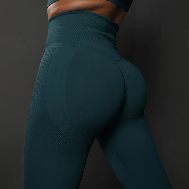 Cloud Hide Blue Yoga Pants SEXY Women Fitness Gym Sports Leggings Seamless Tights High Waist Female Trousers Workout Sportswear