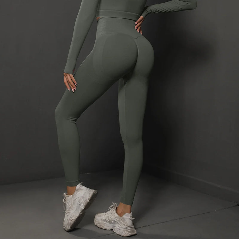 Cloud Hide Blue Yoga Pants SEXY Women Fitness Gym Sports Leggings Seamless Tights High Waist Female Trousers Workout Sportswear